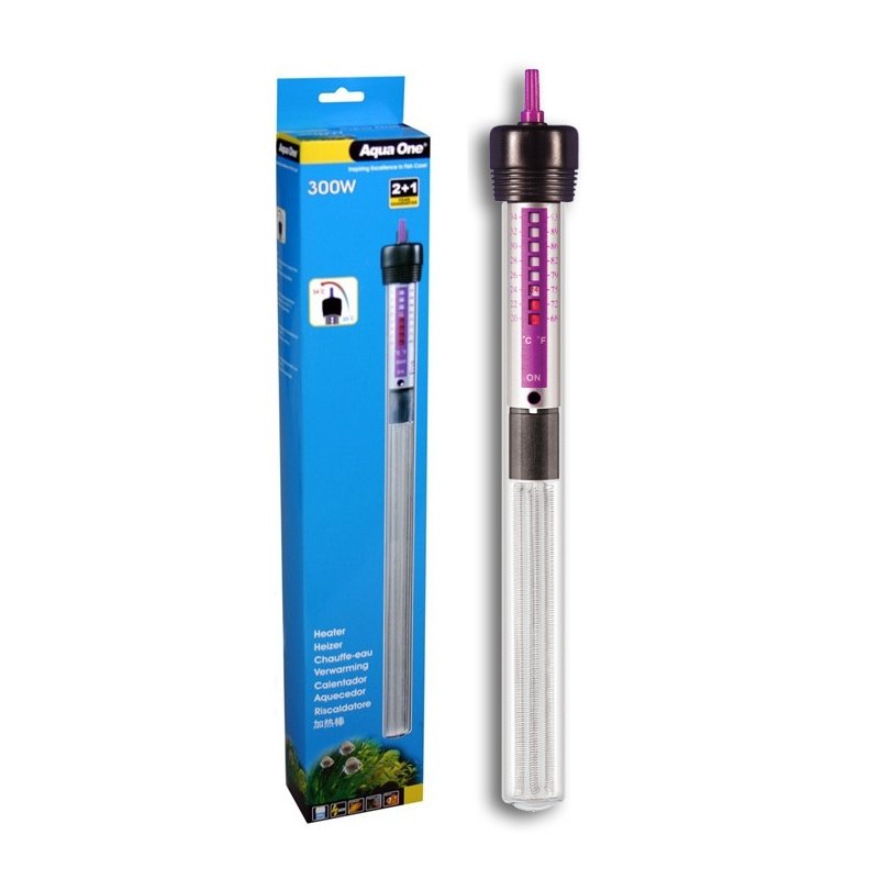 Aqua One Glass Water Heater - 300W