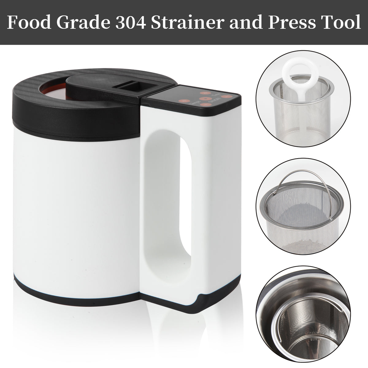 Decarboxylator And Multifunction Infuser | Large 550ml Capacity