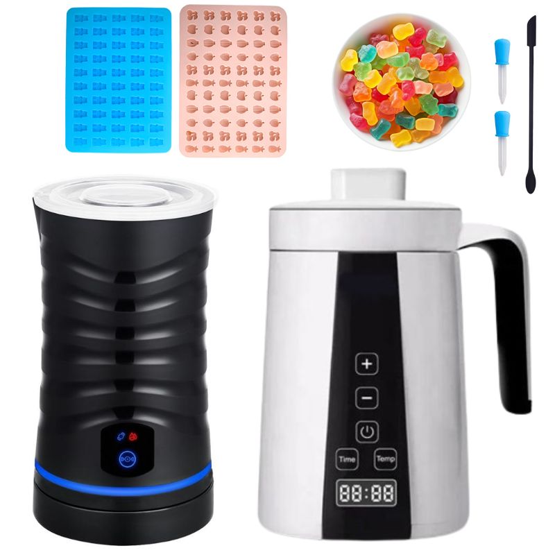 Edible Herbal Gummy Making Kit | Decarboxylator, Infuser & Gummy Mixer Bundle