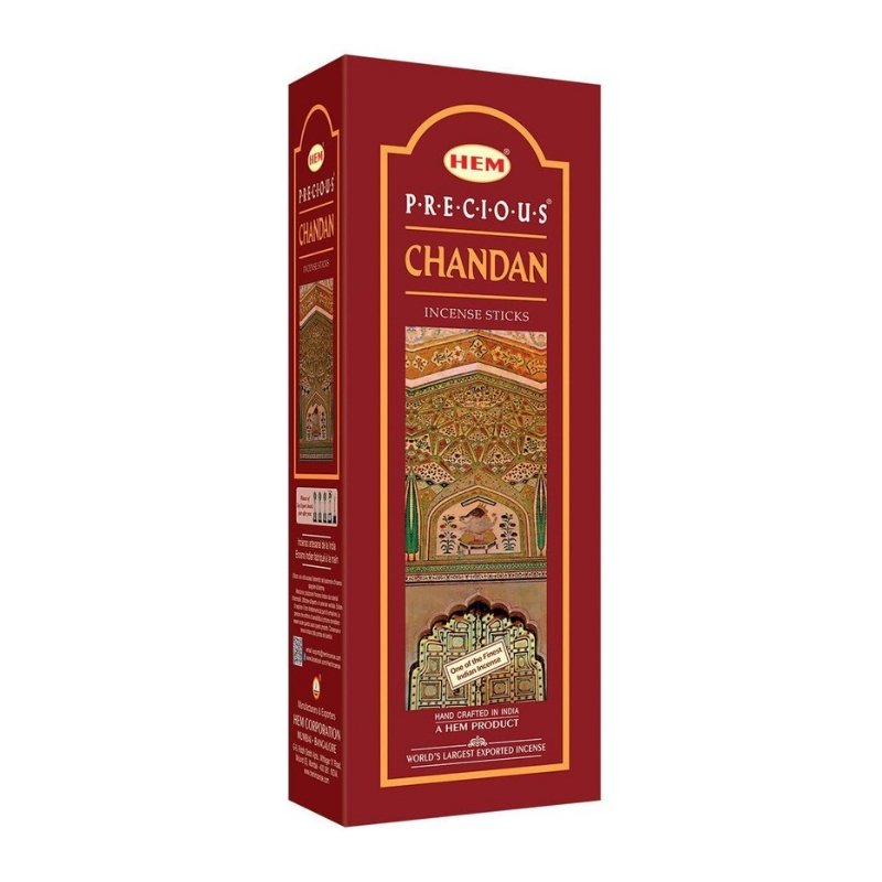HEM Precious Chandan Incense Sticks - 120 Sticks