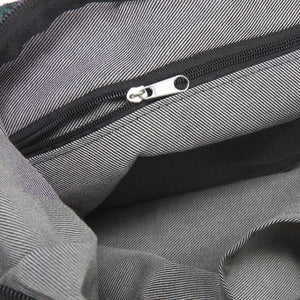 Hippie Patchwork Shoulder Crossbody Bag With Zipper