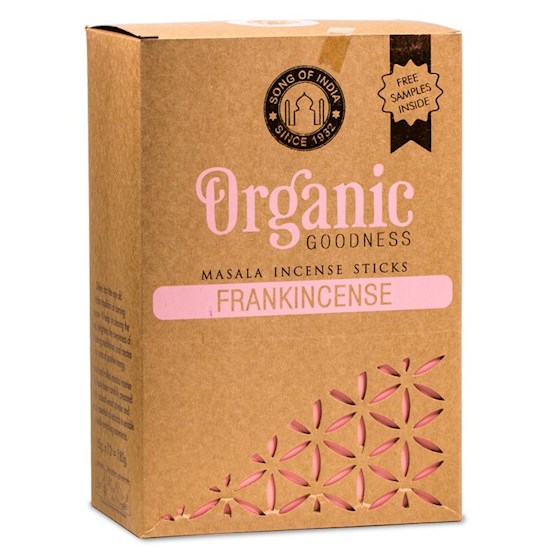 Organic Goodness Frankincense Incense Sticks | 180 Grams