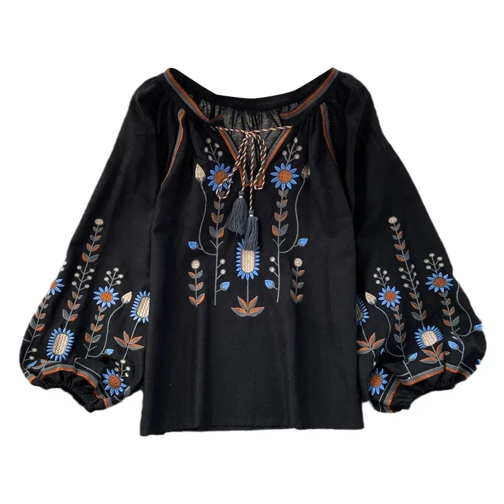 Women's Casual Hippie Styled Blouse | Various Colours | Free Size
