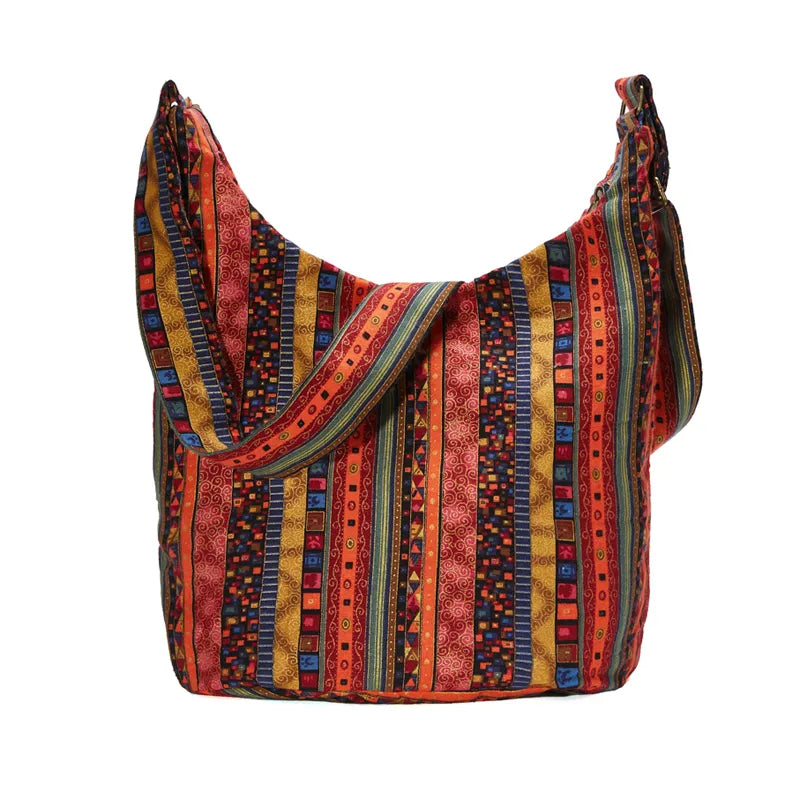 Vintage Bohemian Styled Crossbody Bag