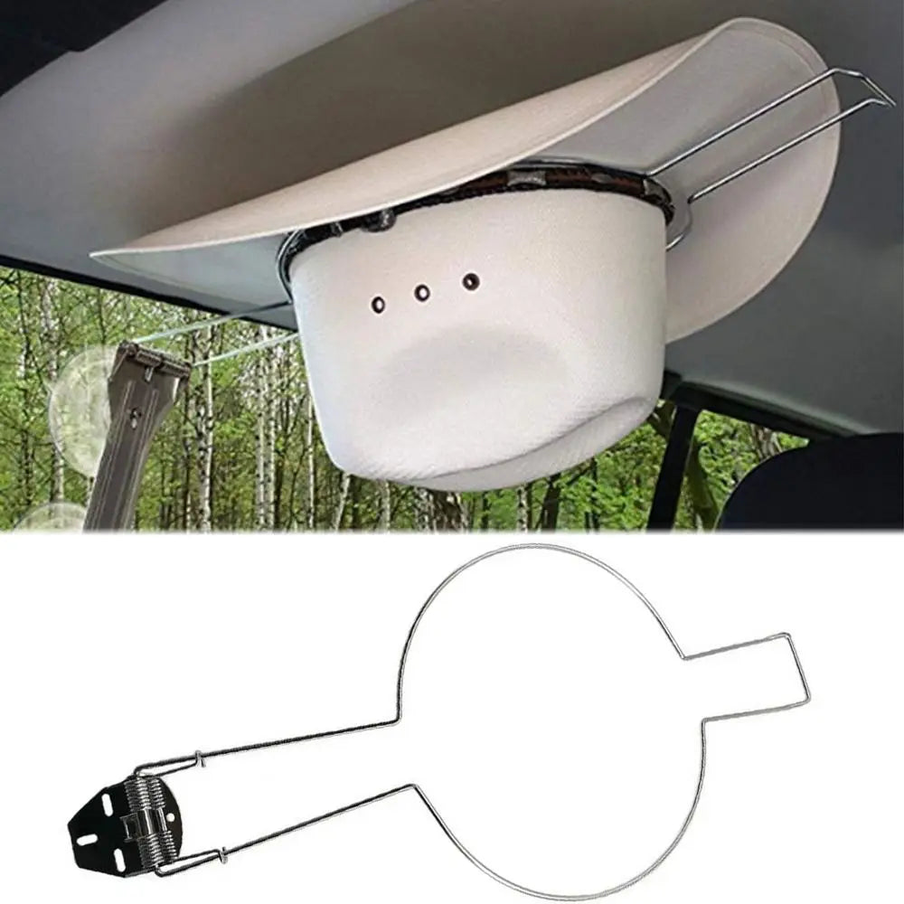 Car Hat Holder | Spring Loaded