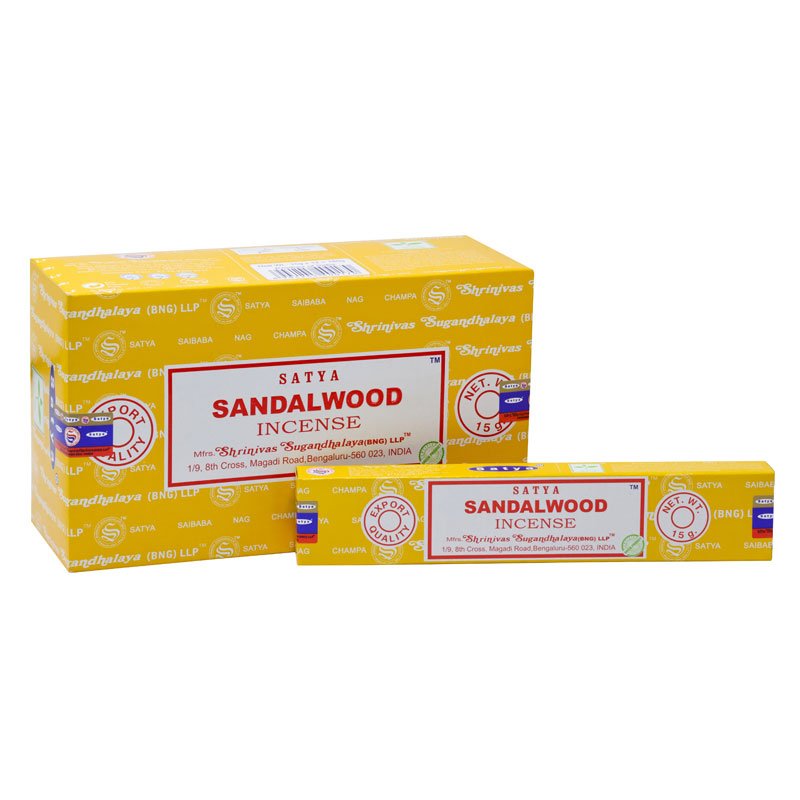 Satya Sandalwood Incense Sticks - 180 Grams