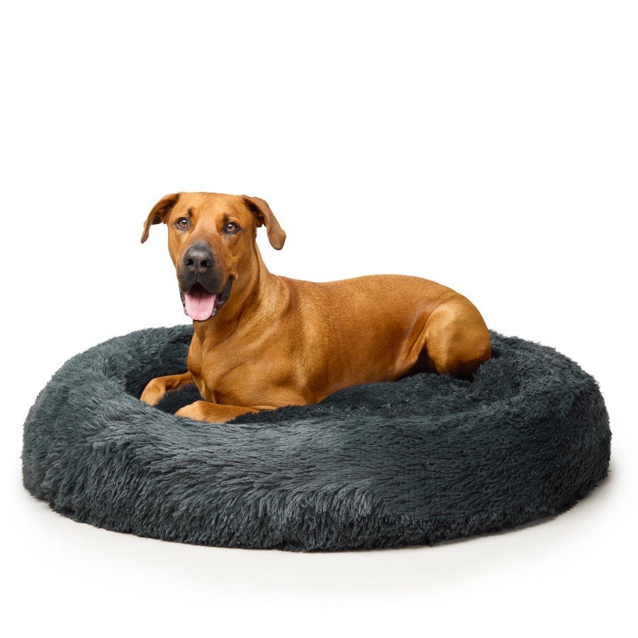 "Nap Time" Calming Dog Bed - XL - Grey