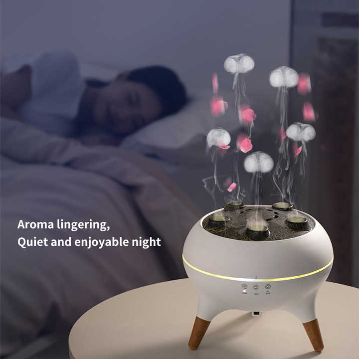 Dynamic Jellyfish Aroma Diffuser | Timer | Ambient Lighting | Adjustable Mist Modes