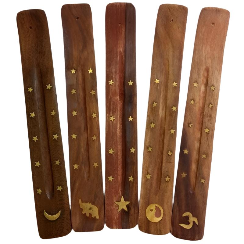 Wooden Incense Holder - Flat Ashcatchers