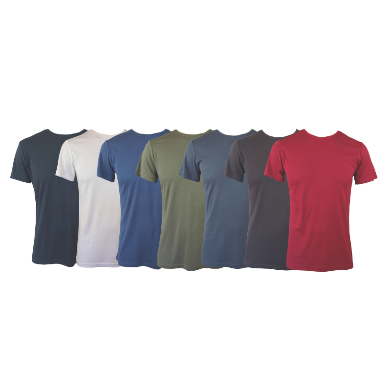 Mens Premium Bamboo T-shirts | Various Colours | Sizes S-3XL